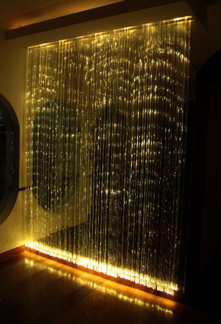 Iluminação com fibra ótica Iluminação com fibra ótica
