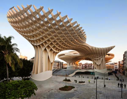Metropol Parasol. Projeto: Jürgen Mayer. Sevilha, 2011